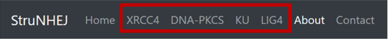 gene menu selection