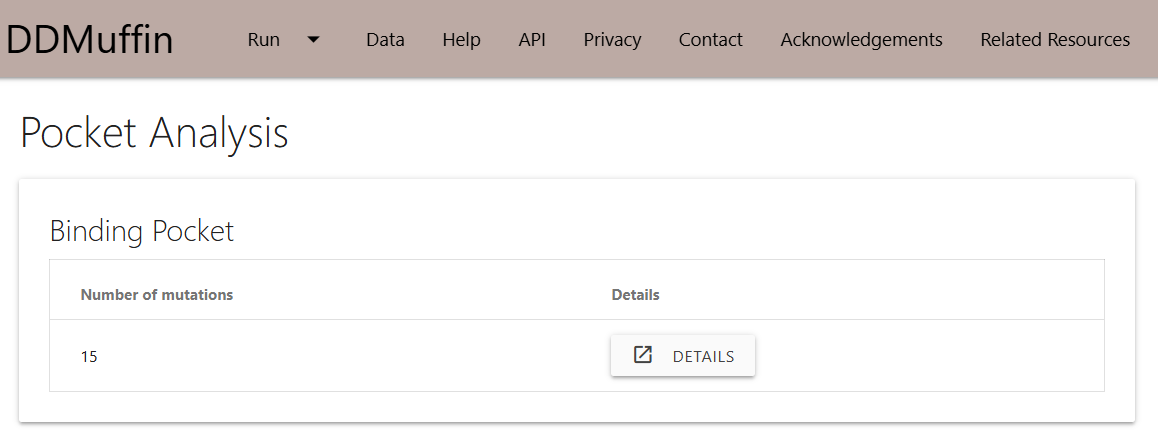 DDMuffin Pocket Result page