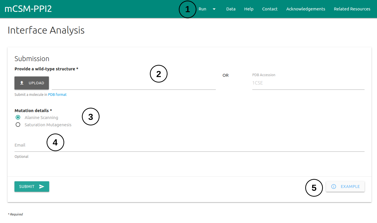 mCSM-PPI2 Interface Submission page